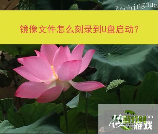 镜像文件怎么刻录到U盘启动？