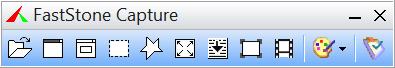 FastStone Capture工具栏怎么添加常用功能？