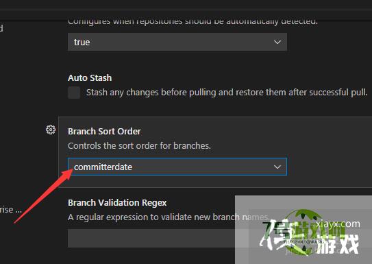VS Code怎么设置分支排序顺序提交人日期