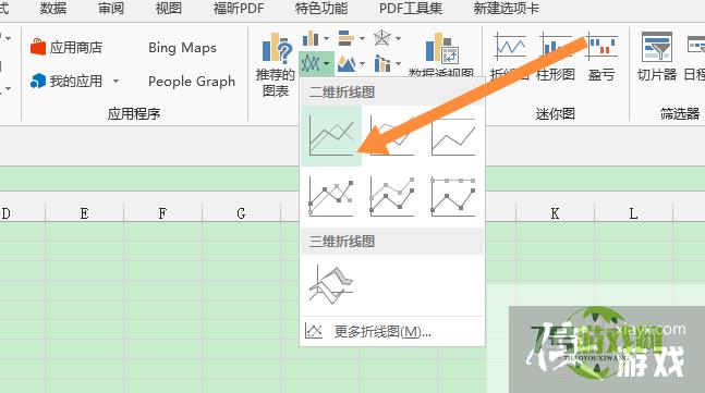 excel折线图横纵坐标怎么互换