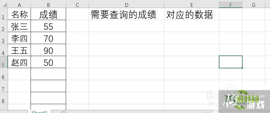 Excel LOOKUP函数的具体使用方法