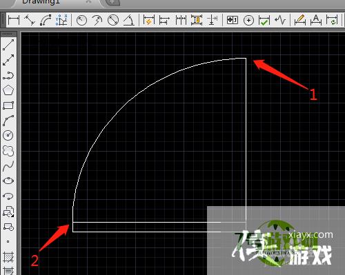 CAD怎样快速绘制门的图形