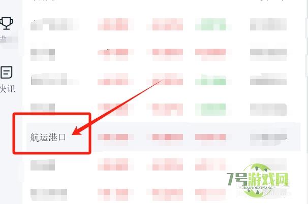 怎样查询航运港口类股票的涨跌额？