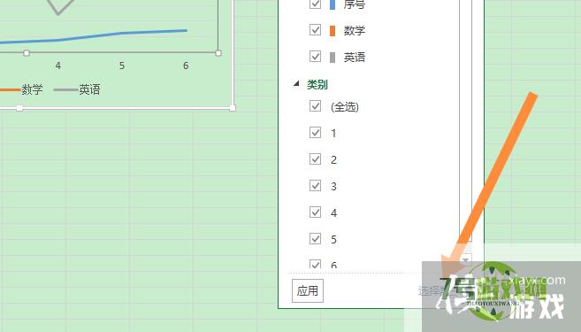 excel折线图横纵坐标怎么互换