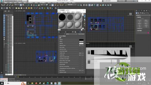 3dsMax怎样设置directx的明暗器