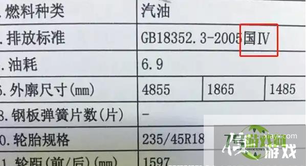 国六b标识是什么样的-怎么区分国六a还是国六b