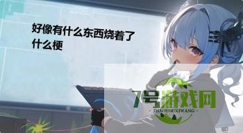 好像有什么东西烧着了什么梗