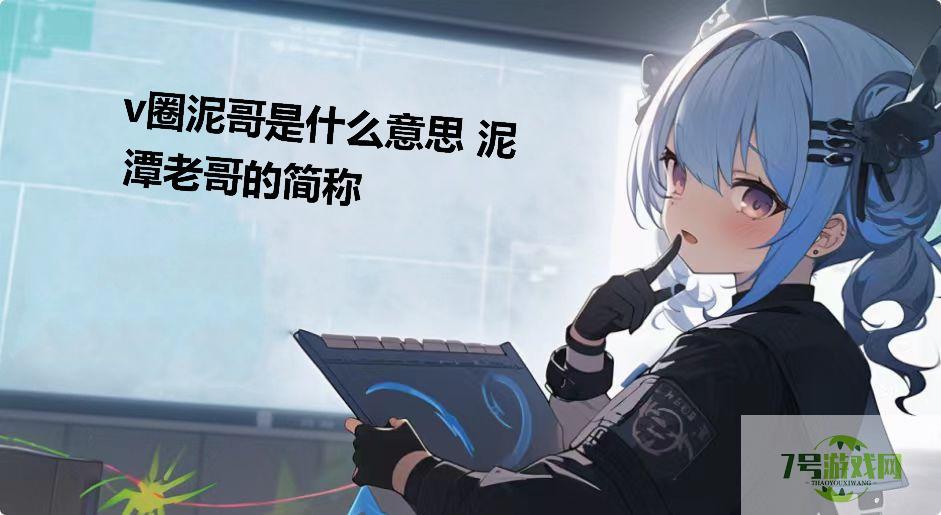 v圈泥哥是什么意思 泥潭老哥的简称是什么梗