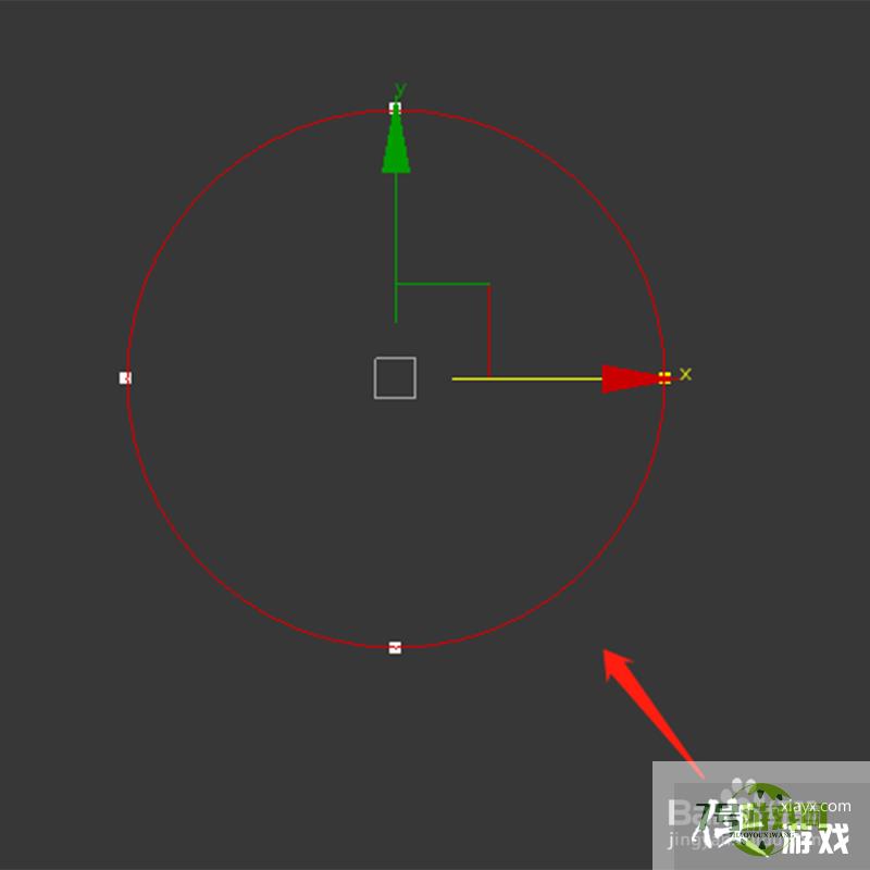 3dmax中如何挤出圆环