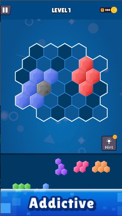 拼图任务官方中文版下载（Hex Block Rush）图片1