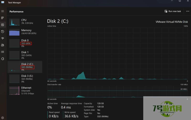 怎么在任务管理器可显示SSD类型?Win11 Beta 22635.4225预览版中开启SSD类型方法