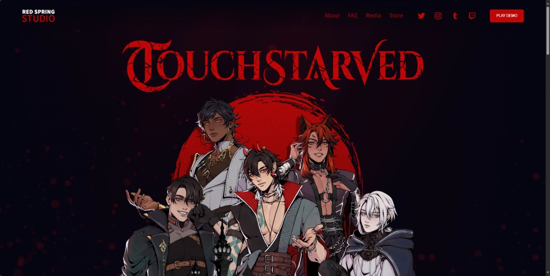 《TOUCHSTARVED》游戏官网地址介绍