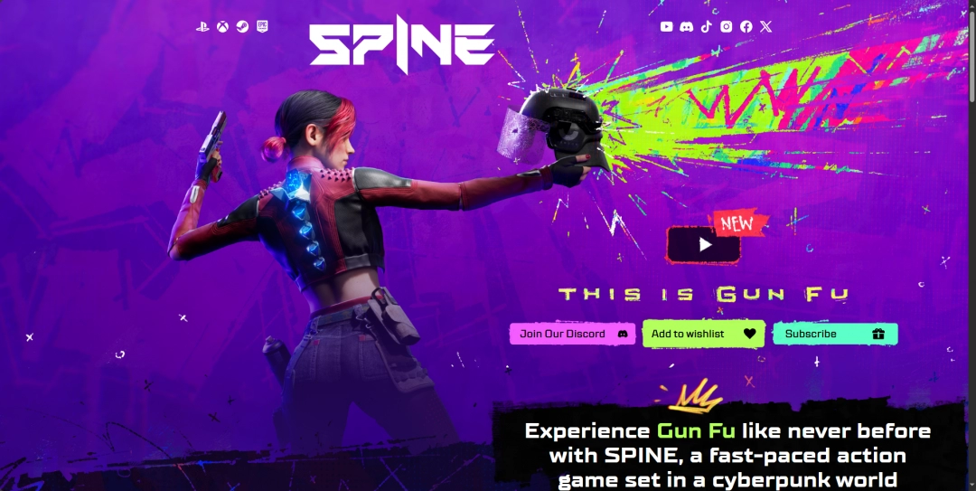 《SPINE》游戏官网地址介绍