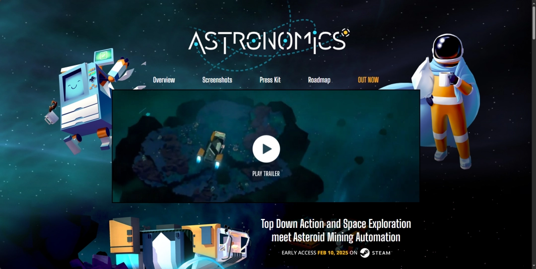 《Astronomics》游戏官网地址介绍
